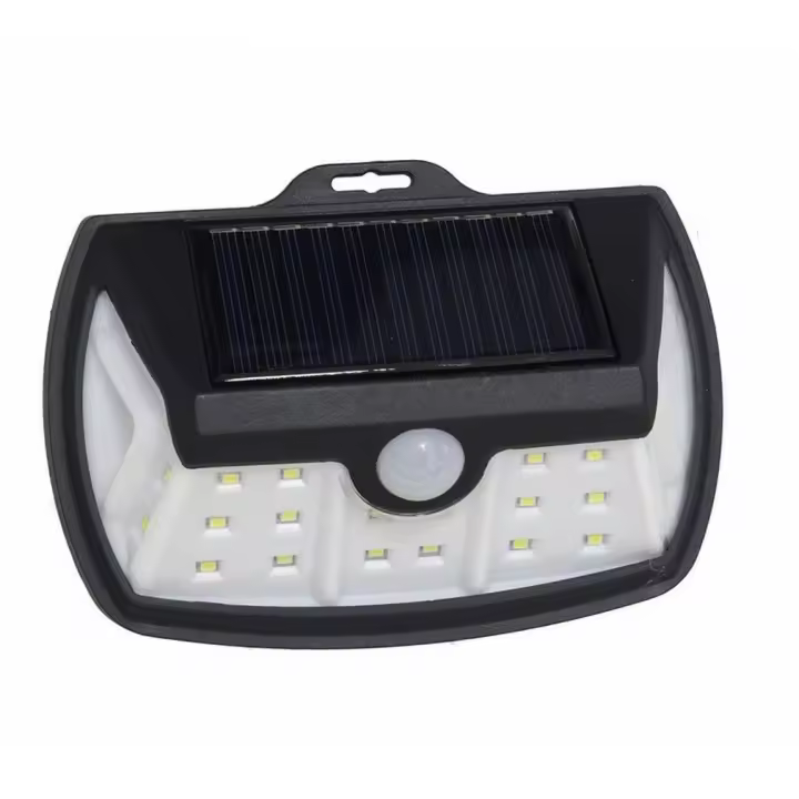Gerimport Aplique Solar Exterior con Sensor de Movimiento y 28 Luces LED - 1