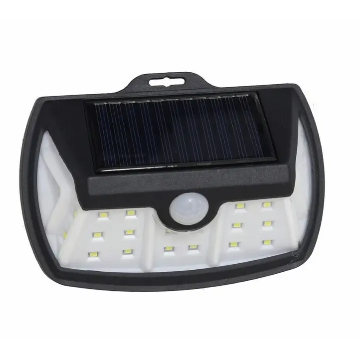 Gerimport Aplique Solar Exterior con Sensor de Movimiento y 28 Luces LED - 1