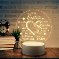 Lámpara Nocturna Para Hermana Regalo Pensativo Para Cumpleaños Y Graduaciones Forma De Fruta Decoración De Interiores - details 1