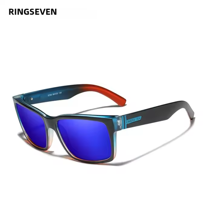 Gafas De Sol Polarizadas KINGSEVEN Para Hombres Y Mujeres Protección UV400 Lente De Espejo Deportivas Goggles TR90 Total - 1