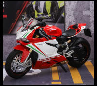 Moto De Carreras 1/12 Modelo De Coche Juguete De Aleación Con Absorción De Choques Ruedas Delanteras Giratorias Luz Y Sonido Para Niños - details 15
