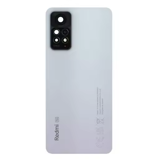 TAPA TRASERA XIAOMI MI 11T PRO 100% ORIGINAL SERVICE PACK- Accesorio de Repuesto para 11T Pro, Color Blanco, Auténtico y en Empaque Oficial - 1
