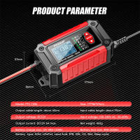 Cargador De Batería De Coche 12V 6A 2 En 1 Mantenedor Automotriz Con Prueba De Batería Y Reparación De Pulso Para Coche Moto AGM - details 18