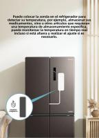 Sensor De Temperatura Y Humedad WiFi Tuya Con Probing Externo Para Hogar Inteligente Monitorización Por APP Para Plantas Acuario Vino - details 2