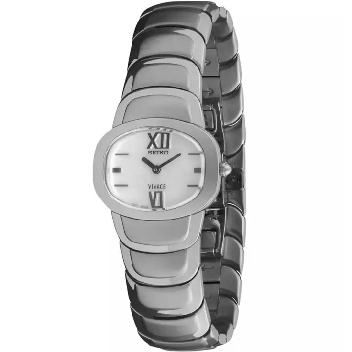 Seiko Suj551 Vivace Reloj Para Para Mujer Color Plateado - 1
