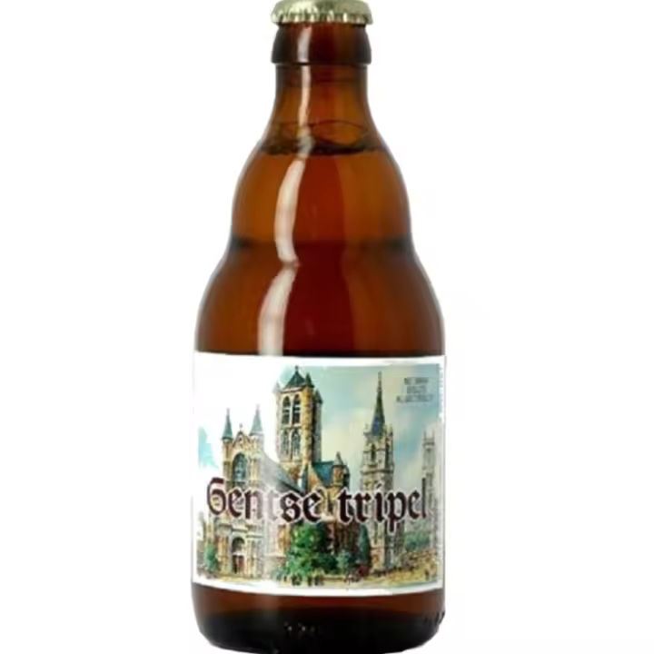 6 uds x Gentse Triple 33Cl cerveza Belga rubia fuerte - 1