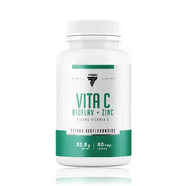 TREC NUTRITION - VITAMINA C + BIOFLAVONOIDES + ZINC - 200 CAPSULAS - 1