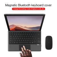 Teclado Bluetooth HUWEI Para Surface pro 3/4/5/6/7 Con Trackpad Magnético Soporte Para Ruso Árabe Coreano Español Portugués Francés - details 10
