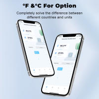Sensor De Temperatura Y Humedad Inteligente ZigBee Tuya Con Pantalla LCD Iluminada Compatible Con Google Assistant Necesita Hub Tuya Zigbee - details 6