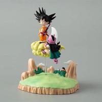 Figura De Colección Anime Dragon Ball Z Goku & Chichi 8cm/3.14in Modelo Estatua Juguete Regalo Para Adultos - details 0