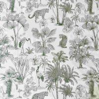 Juego de Sábanas 100% Algodón  Tigres y Palmeras, 144 Hilos, Estilo Natural – Varias Medidas Juego de Sábanas Toile Verde Algodón – Alo Home - details 2