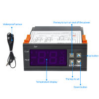 Controlador De Temperatura STC-3028 STC-1000 Termómetro Termostato 12V 24V 220V Para Incubador Calefacción Y Enfriamiento - details 13