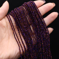 Piedras Naturales De Cuentas Pequeñas Redondas Colores Mixtos Facetadas Para Accesorios De Joyería DIY Pulsera Collar - details 23