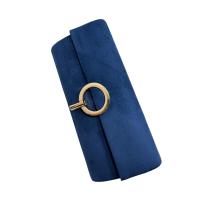 Bolso de Fiesta Antelina Alargado con Cierre Metálico Aro - Tamaño 24 x 13 cm Colección 2025 - Diseño Original y Elegante para Mujer - Bolso de Noche - Incluye Bandolera - details 6