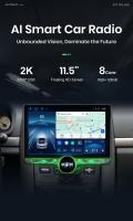 Junsun 11.5" QLED 2K Radio Android 13 CarPlay Auto para Peugeot 407 2004 2005 2006 2007 2008 2009 2010 2011 sistema multimedia inteligente con CarPlay - details 1