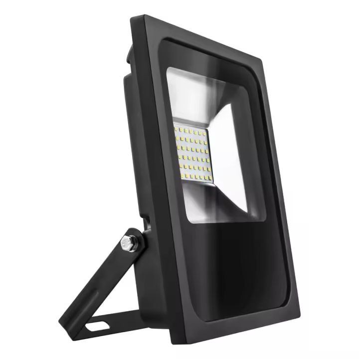 Proyector LED MATEL de 10W Negro Luz Fría - 1