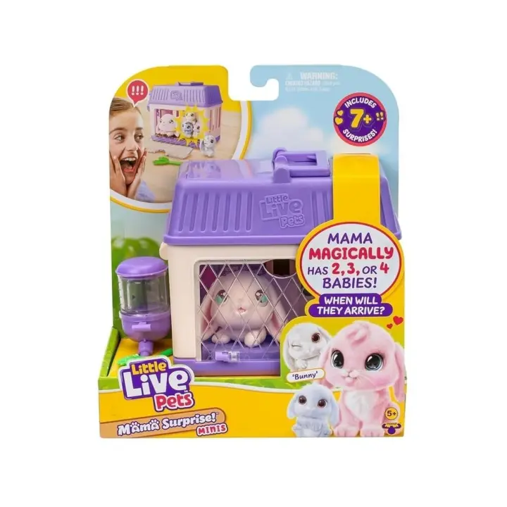 Little Live Pets Mama Surprise Minis Bunny Juguetes Moose Toys - 1