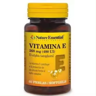 Nature Essential Vitamina E-400 Ui Natural 60 Perlas - 1