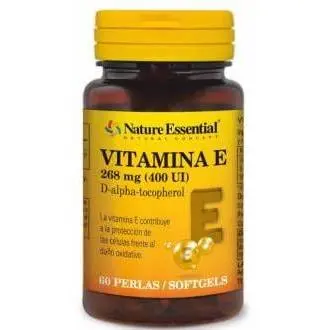 Nature Essential Vitamina E-400 Ui Natural 60 Perlas - 1