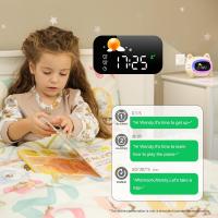 Reloj con Luz Nocturna para dormitorio, Reloj despertador para Gatos con entrenamiento del Sueño - details 2