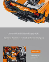 Conjunto De Bloques De Construcción Apollo Sol 1397 Piezas Coche De Carreras Técnico Para Niños Juguete De Construcción Regalo Para Niños Mayor De 14 Años Material Plástico - details 7