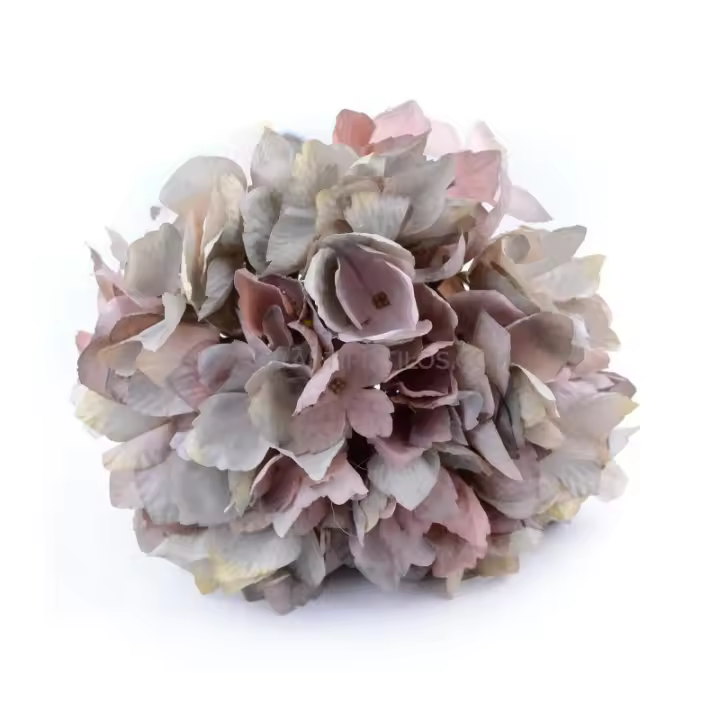 Hortensia de Tela Anaís Raíz Flores para Sombreros y Tocados - 1