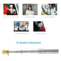 Bastón Telescopio De Acero Inoxidable Para Bandera Guía Turística Manguera Flexible Y Fuerte De 1.6/2/2.5/3M Herramienta De Enseñanza - details 3