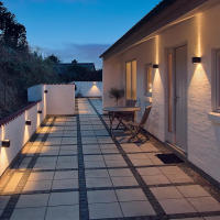 Lámpara De Pared LED IP65 Para Exteriores Luz De Balcón Y Porche Decorativa Para Jardín Y Pasaje Iluminación Interior Luz De Lado De Cama Aluminio AC110V 220V - details 0