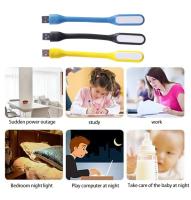 Lámpara De Lectura USB LED Mini Luz De Libro Plegable Para Camping Luz Nocturna De Mesa Para Power Bank PC Portátil Laptop 10 Colores - details 2