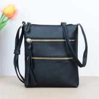 Bolso Cruzado Casual Para Mujer En Cuero PU Estilo Fashion Con Cierre De Flap Bolso De Hombro Diseñador Bolsos Y Monederos - details 0
