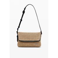 Bolsos sport de mujer DESIGUAL AXO08_1014 BOLSO RAFIA NATURAL 35208 25V - details 2