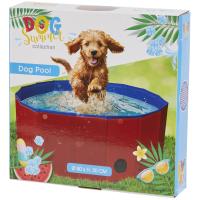 Piscina para perros 80 x 30 cm/120 x 30 cm ideal para los días de calor  Material Poliéster,PVC,Madera MDF - details 4