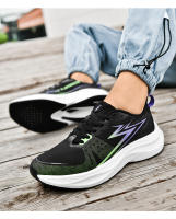 Zapatos De Correr Casual Para Hombres EZIIOT Con Placa De Carbono Y Suela Ligera Transpirable Color Naranja Talla True Fit - details 16