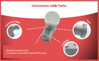 Banner - LNB Twin 2 Salidas Universales 0.3 dB