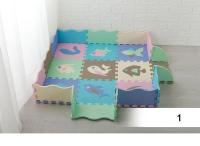 Carpetas De Juego Para Bebés Alfombra De Juguete Educativo De Espuma Suave EVA Para Niños Tamaño 114cm X 114cm Color Aleatorio - details 14