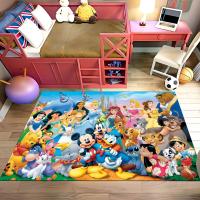 Alfombra De Dibujos Animados Disney Para Familia MINISO Para Sala De Estar Dormitorio Sofá Alfombrilla Decorativa Para Niños Antideslizante Tapete De Piso Regalos - details 7