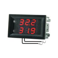 Termómetro Digital Doble Pantalla NTC Protección Metálica Impermeable Precisión Alta Para Tablero DC 4-28V Medidor De Temperatura - details 4