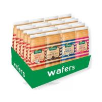 Barquillo galletas caja mix coco chocolate vainilla fresa 20 paquetes de 200 g N / - details 0