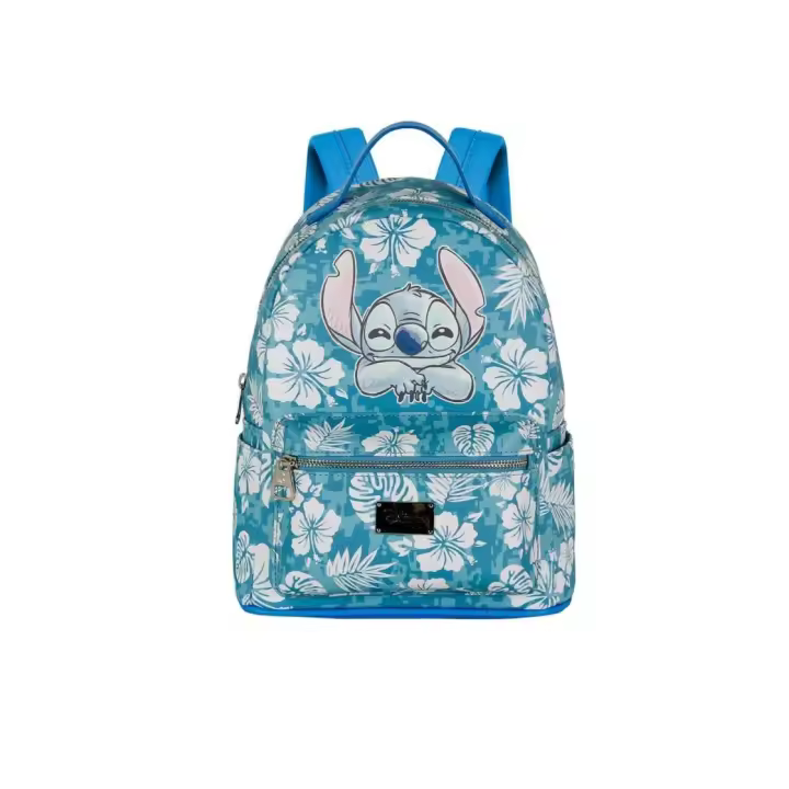 Mochila Paseo  Lilo y Stitch Aloha Disney - KARACTERMANIA Tamaño 29x23x17cm. - 1