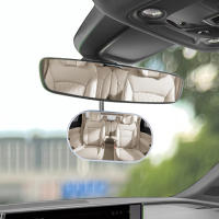 Espejo Retrovisor Para Bebé En Asiento Trasero De Coche Con Ventosa De Rotación De 360 Grados Espejo De Seguridad Para Niños Monitores De Interior Universal Blanco - details 4