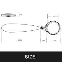 Soporte Universal Para Móvil Con Anillo Y Correa De Dedo 360 Grados 2 En 1 Soporte Metálico Para Teléfono Y Correa De Colgador - details 2