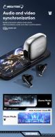 Auriculares Inalámbricos Transformers TF-T27 Bluetooth 5.4 Con Cancelación De Ruido Activa Latencia Baja Sonido HiFi Estéreo Para Música Y Deporte - details 9