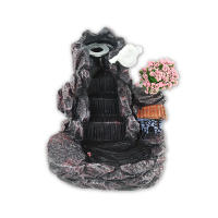 Soporte De Incienso De Resina Para Oficina Sala De Estar Mesa De Café Decoración Del Hogar Estilo Montaña Con Cascada Venta Por Pieza - details 8