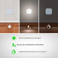 Lámpara Nocturna Con Sensor De Movimiento LED EU Plug Para Habitación Infantil Lámpara Sin Cable Para Lado De La Cama - details 17