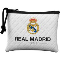 Monedero con cremallera Real Madrid tamaño 9x12cm.Escudo Real Madrid 1902 Blanco y Negro CYPBRANDS - details 2