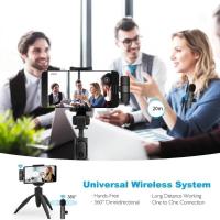 Sistema De Micrófono Inalámbrico 2025 Con Grabación Automática 1-Touch Lavalier MIC Para Streaming En Vivo Y Conferencias De Video - details 3