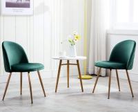 Juego de 4 sillas peludas para comedor, cocina y dormitorio. Modernas, con respaldo alto, para sala de estar - details 10