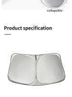 Protector De Sol Para Ventanas Delanteras De Tesla Model 3 Y Sombrilla De Ventanilla De Coche Cubierta De Vidrio Anteojos Protector De Luz Solar Accesorios Highland - details 7