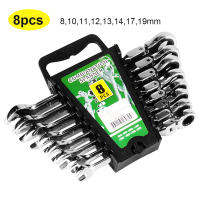 Juego De Llaves De Encaje Ratchet Con Cabeza Flexible 72 Dientes Acero Cromo Vanadio Herramienta Manual Para Reparación De Coches Terminado En Espejo - details 11