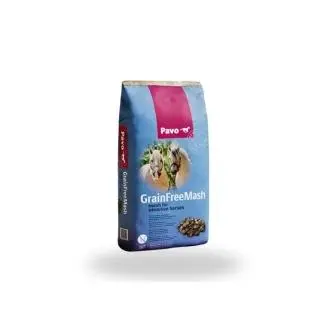 Mash Alto en Fibra para Caballo PAVO GRAIN FREE MASH 15kg - 1